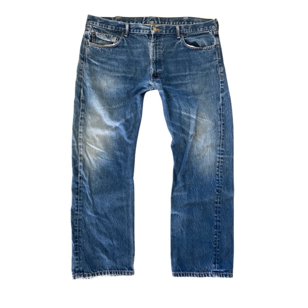 Pendleton Jeans Mens 42x30 Straight Leg Blue Denim Medium Wash 100% Cotton